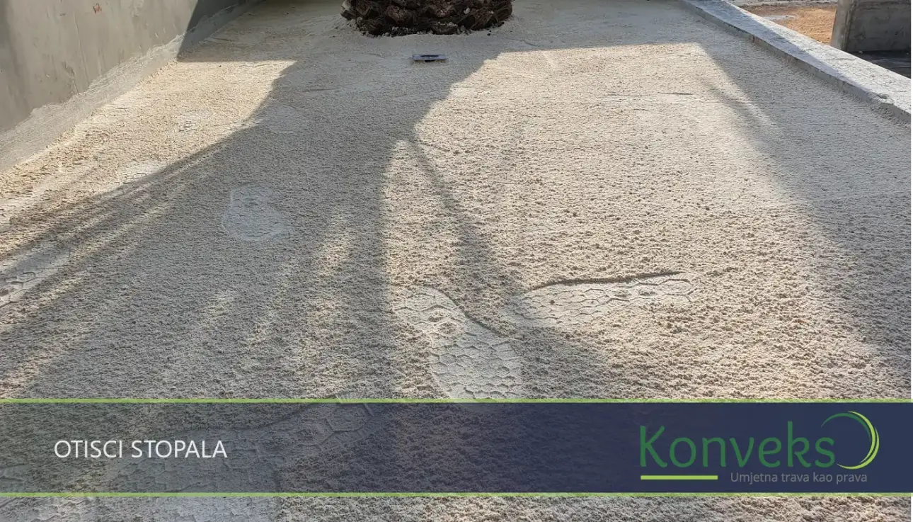 Otisci stopala podloga