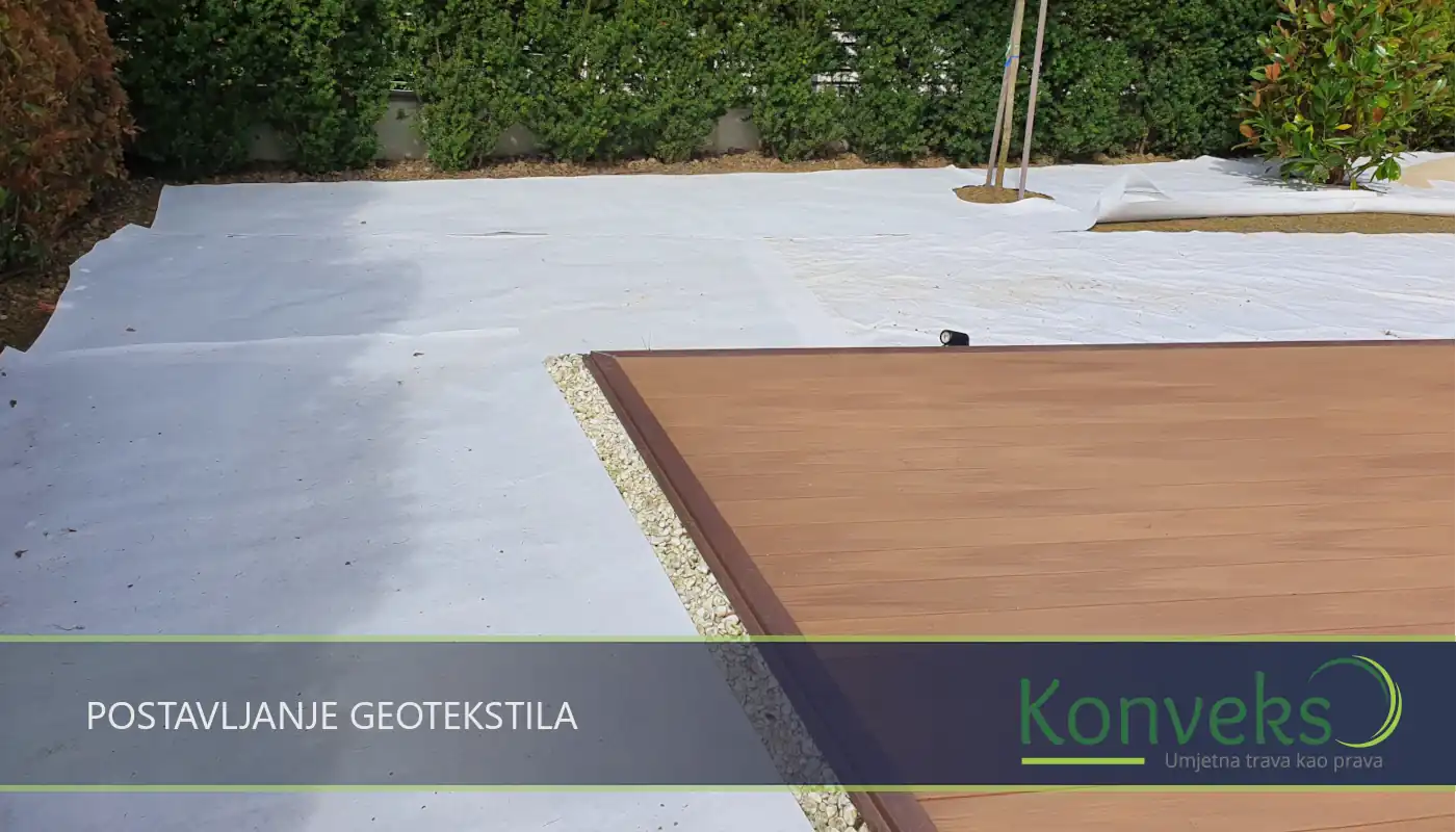 Postavljanje geo tekstila