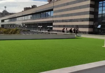 Filozofski fakultet, Split, dvorište