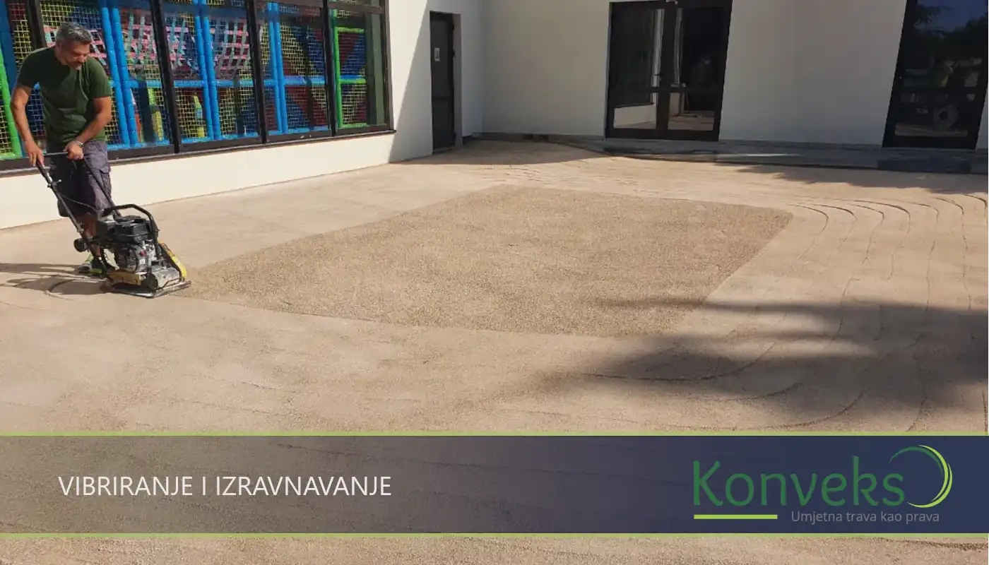 Podloga za umjetnu travu vibriranje 2