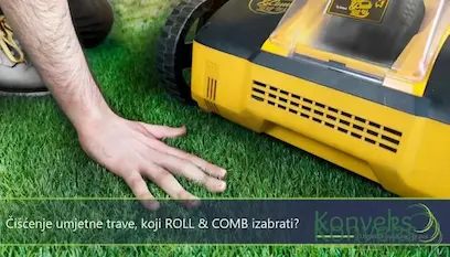 Čistač rollcomb na umjetnoj travi